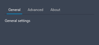Tab control